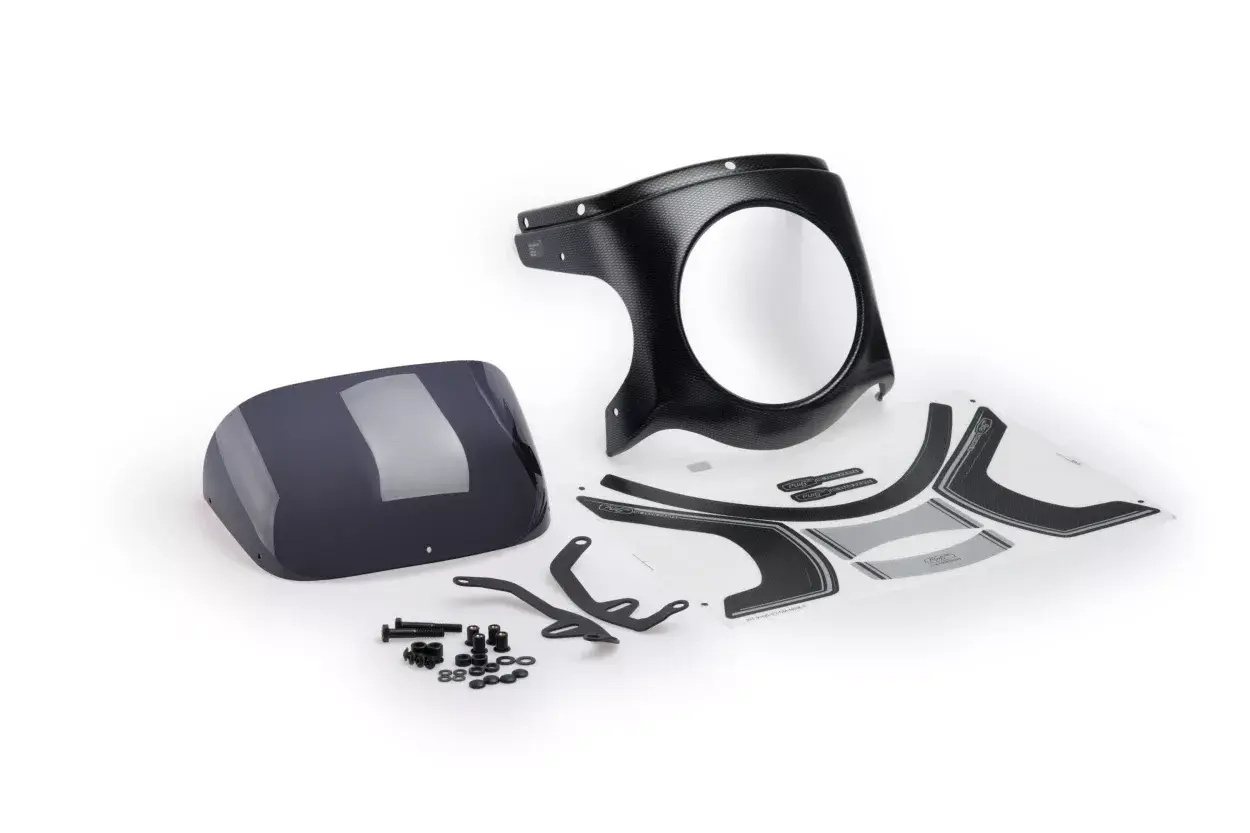 Puig Retro Semi Fairing 9554 Matt Čirá (W)