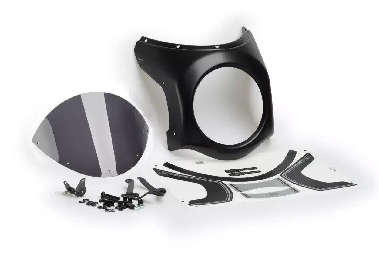 Puig Retro Semi Fairing 9553 Matt Čirá (W)