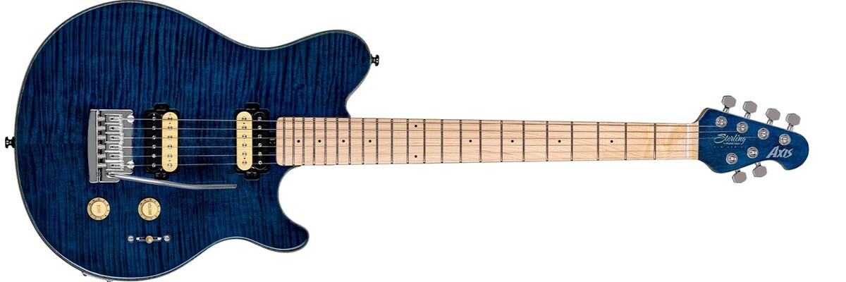 Sterling by Music Man Axis AX3 FM Neptune Blue