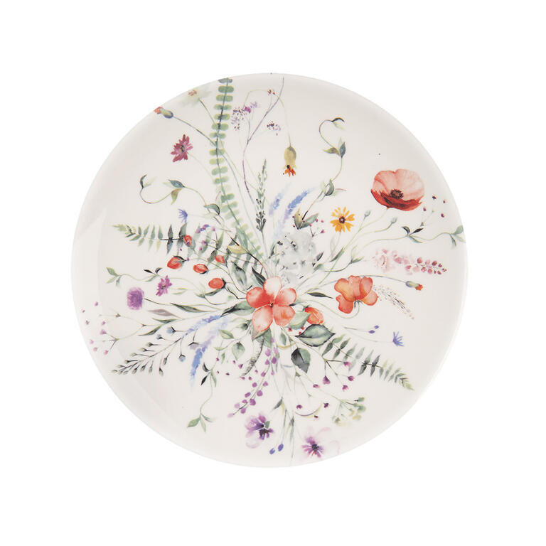 Porcelánový dezertní talíř MÁK 20,5 cm