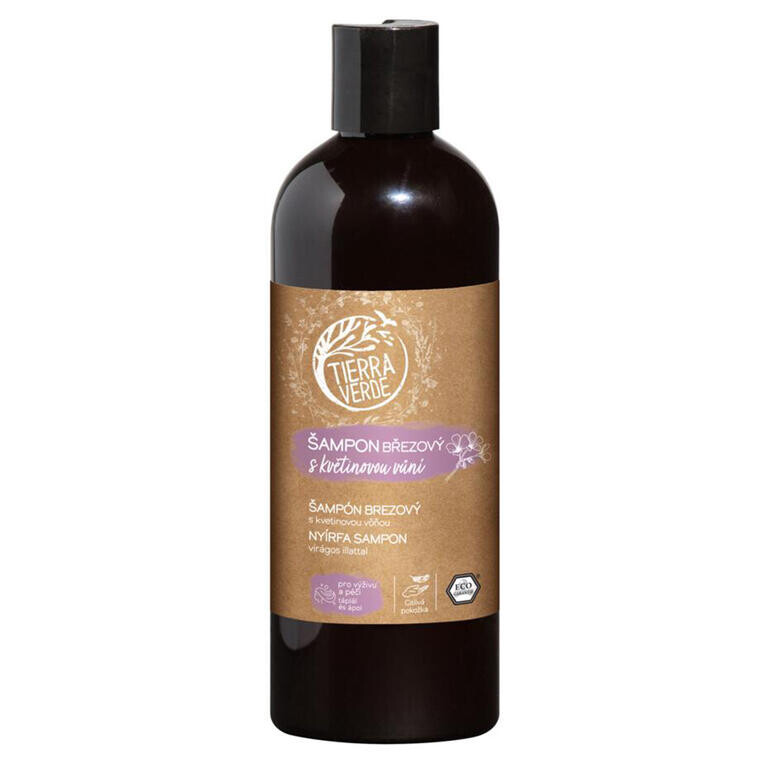 Tierra Verde březový šampon pro výživu a péči s květinovou vůní