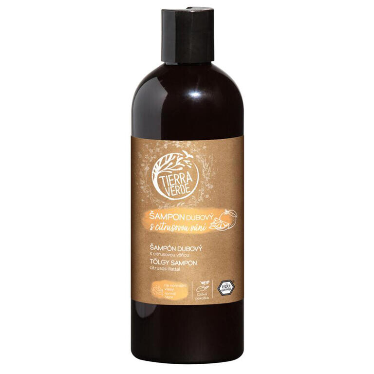 Tierra Verde dubový šampon na normální vlasy s citrusovou vůní