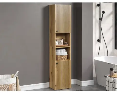 Vysoká skříňka Pure Bliss 40 cm, dub evoke