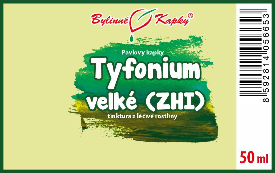 Tyfonium (TCM) YU BAI FU (ZHI) - JEN PRO VYŠKOLENÉ TERAPEUTY TCM - tinktura 50 ml | Pavlovy bylinné kapky