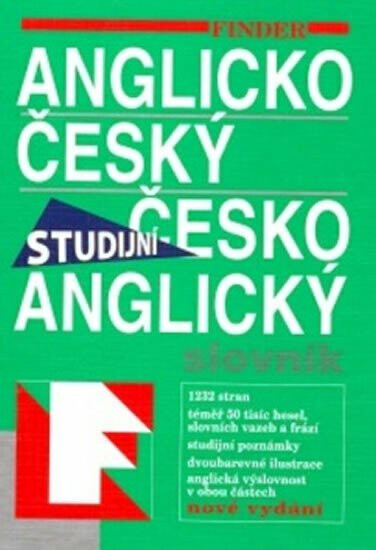 Slovník FIN anglicko-český - česko-anglický studijní - 2. vydání (poškozená)