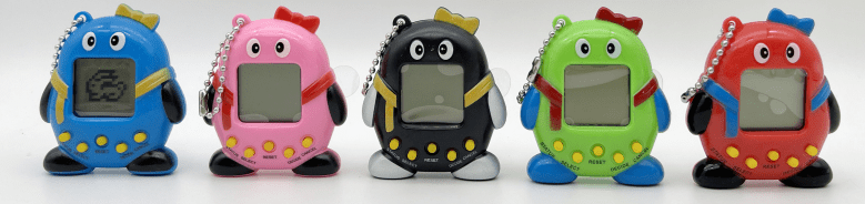 Zvířátko digitální hra - mix motivů