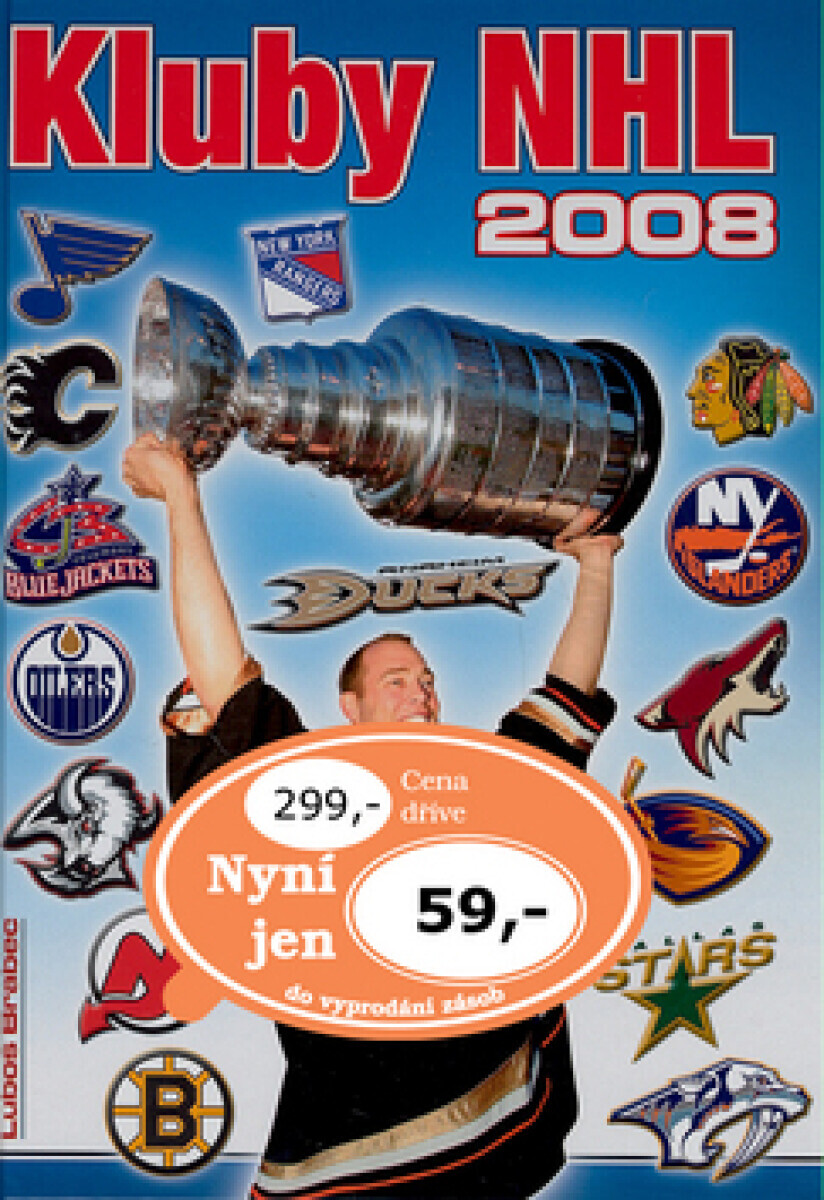 Kluby NHL 2008 (poškozená) - Luboš Brabec