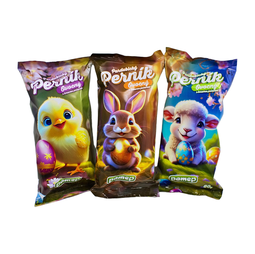 PAMEP Velikonoční perník s motivy zvířátek 60 g
