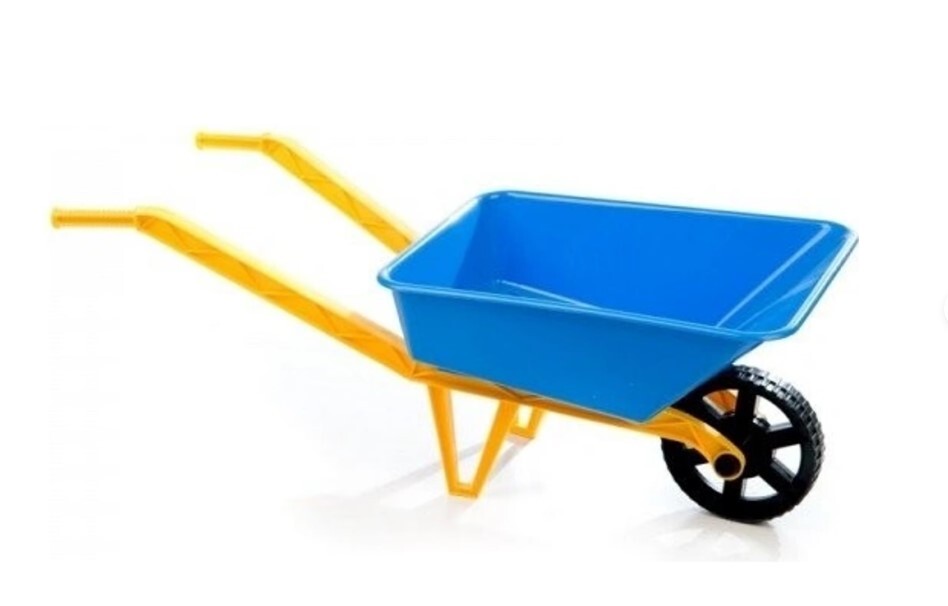 Kolečko plastové modré 70 cm