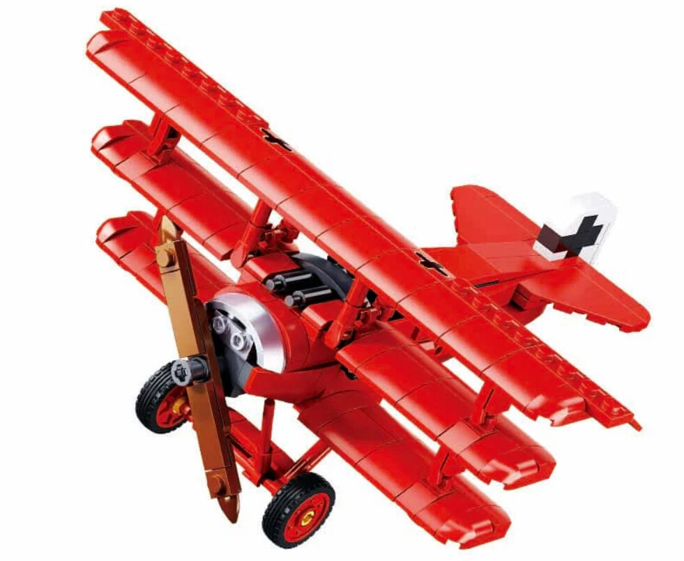 Modelbricks trojplošník Fokker DR-1S v měřítku 1:35