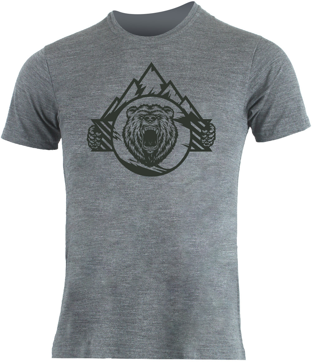 Lasting pánské merino triko BOJAN 8400 šedé Velikost: L