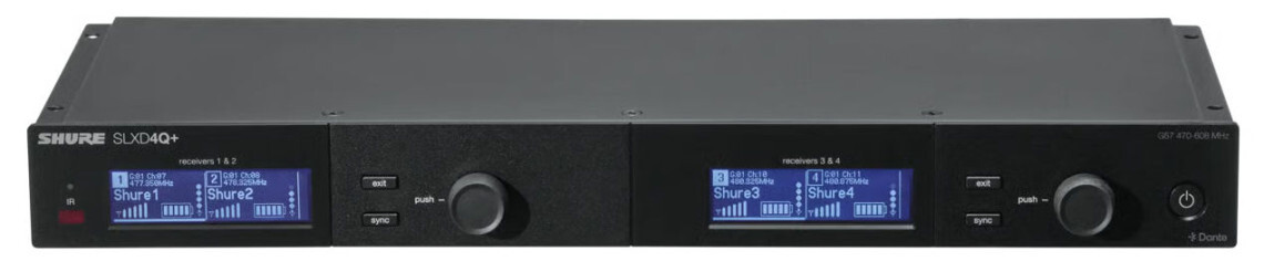 Shure Pro SLXD4QDAN+E-G65