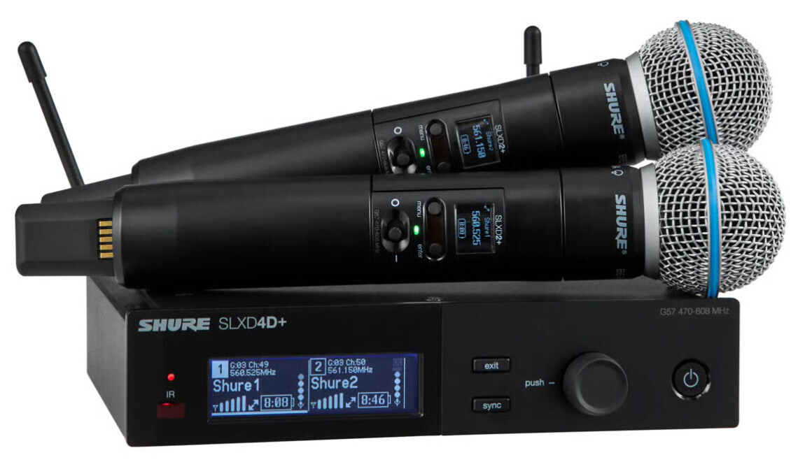 Shure Pro SLXD24D+E/B58-G65