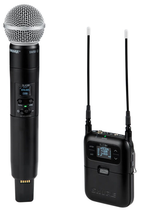 Shure Pro SLXD25+/58-G65