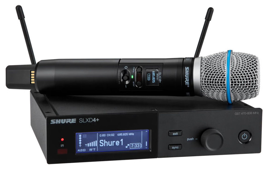 Shure Pro SLXD24+E/B87A-G65