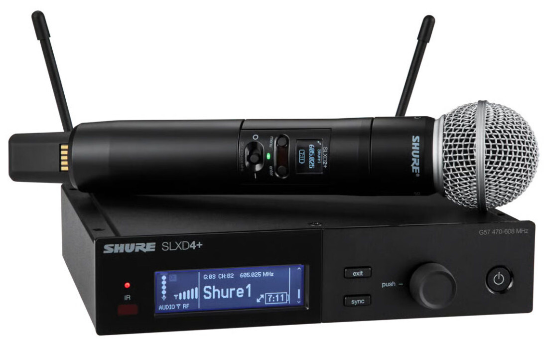 Shure Pro SLXD24+E/58-G65