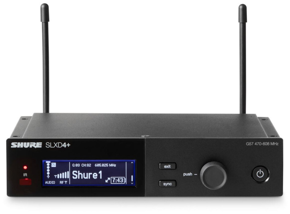 Shure Pro SLXD4+E-G65