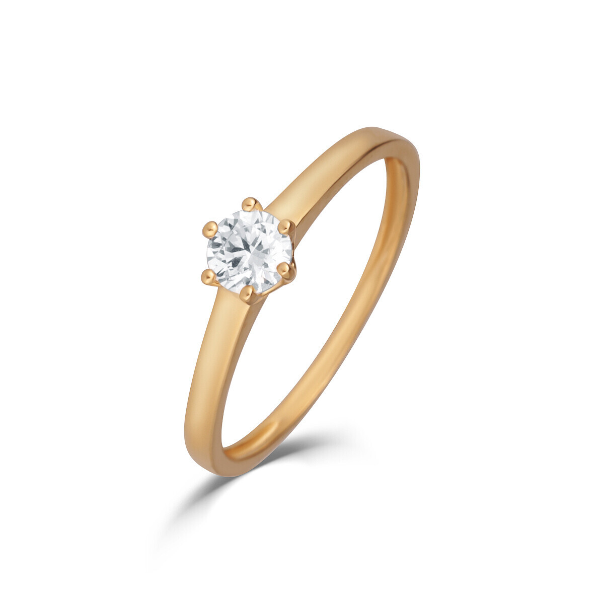 Prsten soliter se syntetickým kamenem 223-087-1610 52-1.40g