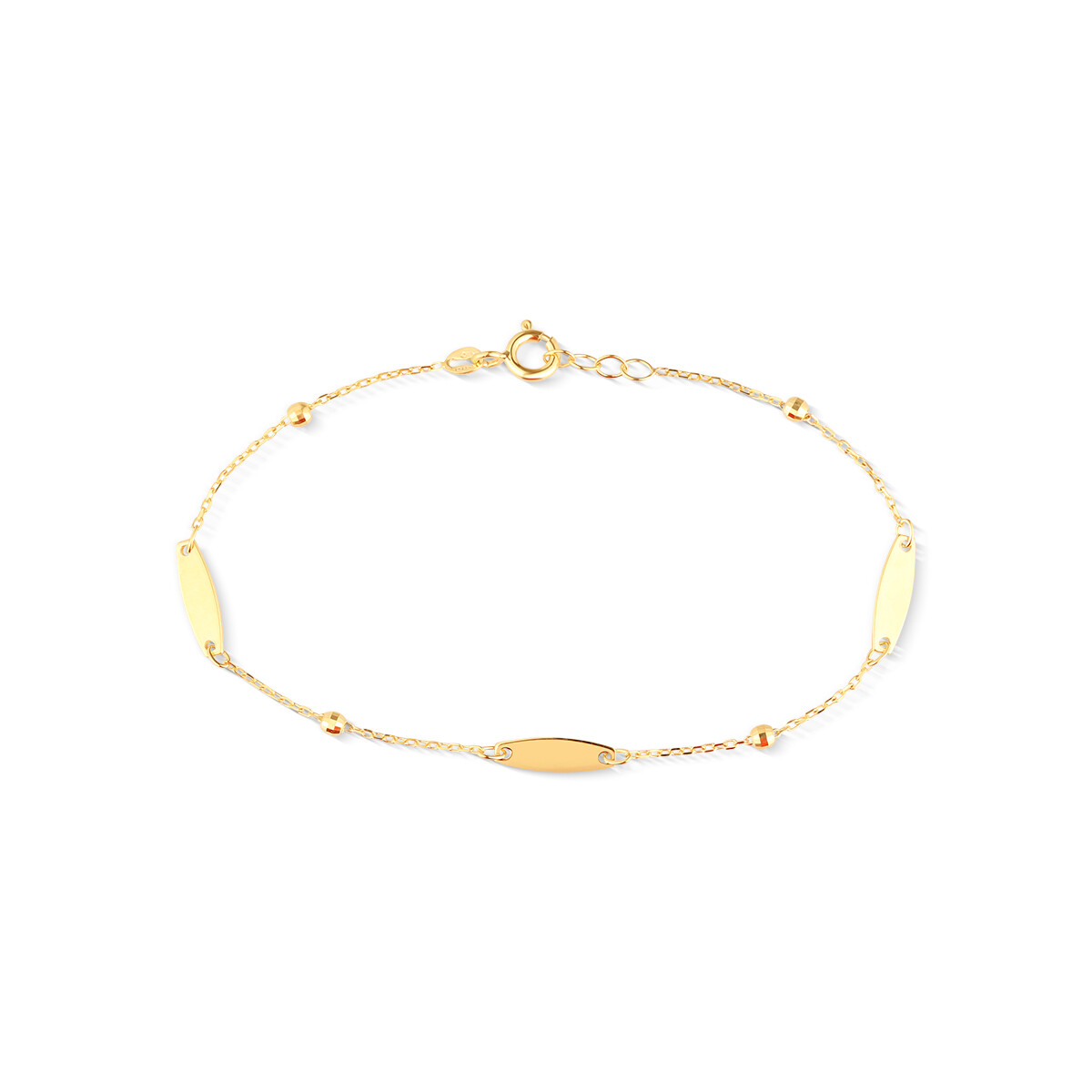 Náramek bez kamenů / řetízkový 261-087-002484 1.40g