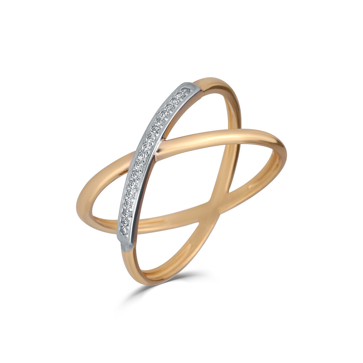 Prsten se syntetickými kameny 226-087-2344 64-3.20g