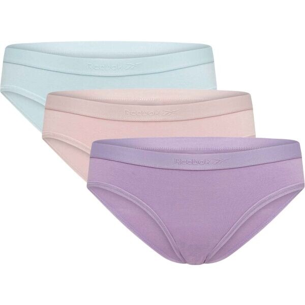 Reebok DONA 3 PACK Dámské kalhotky, fialová, velikost