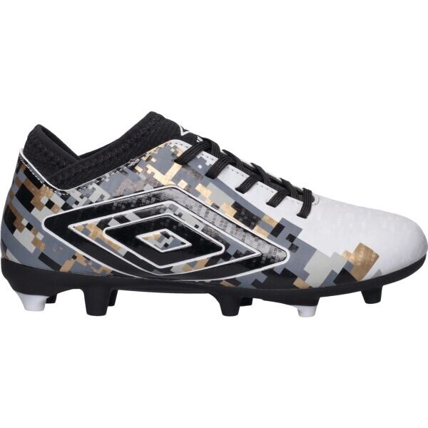 Umbro FORMATION IV FG JR Dětské lisovky, bílá, velikost 38.5