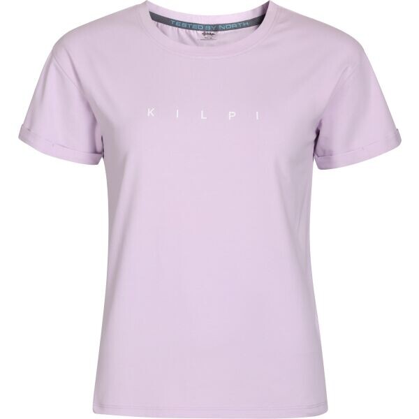 KILPI PROLIX Dámské bavlněné tričko, fialová, velikost