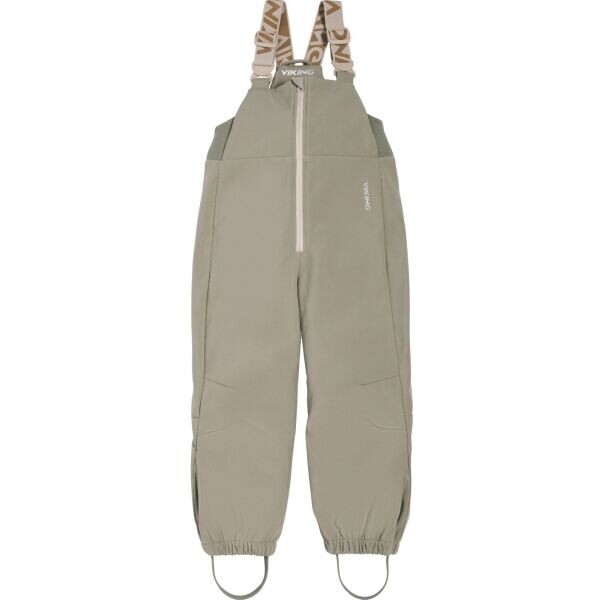 VIKING BY NORWAY KENZA X Dětské softshellové kalhoty, světle zelená, velikost
