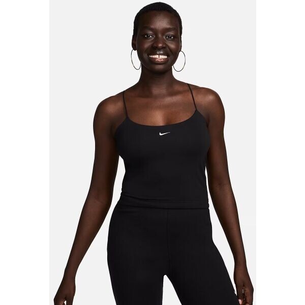 Nike NIKE SPORTSWEAR CHILL KNIT Dámské tílko, černá, velikost