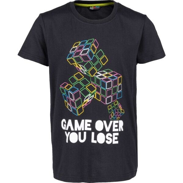 Lewro WOREN Dětské triko, černá, velikost 116-122