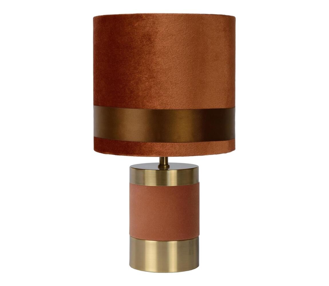Lucide 10500/81/43 - Stolní lampa EXTRAVAGANZA FRIZZLE 1xE14/40W/230V hnědá 10500/81/43