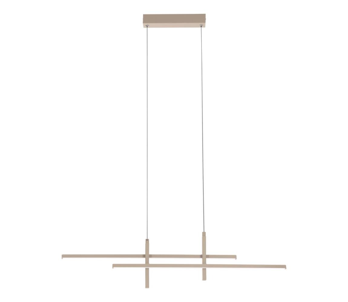 Eglo 901887 - LED Lustr na lanku TREPILIANO LED/20W/230V béžová 901887