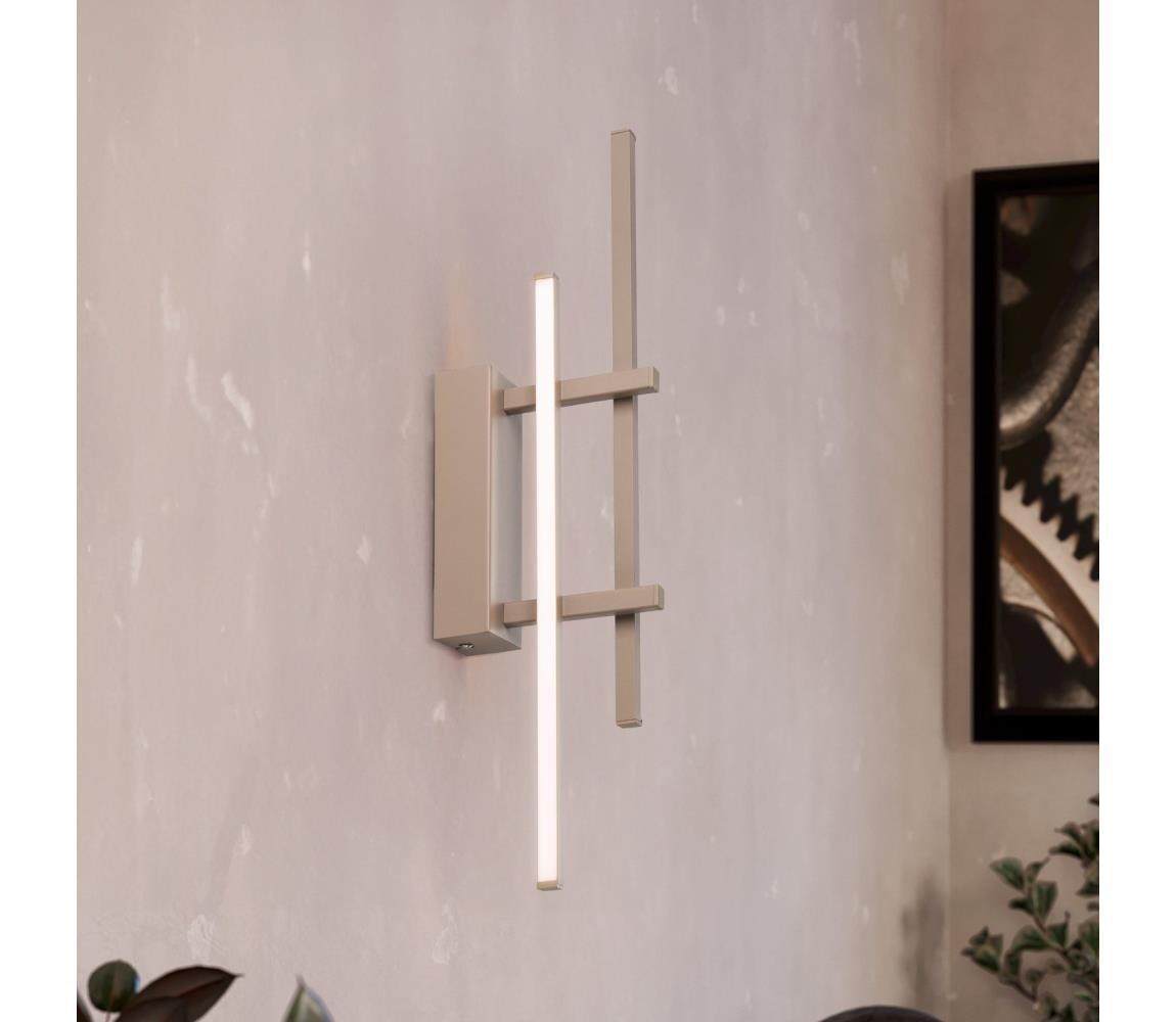 Eglo 902142 - LED Nástěnné svítidlo TREPILIANO LED/12W/230V béžová 902142