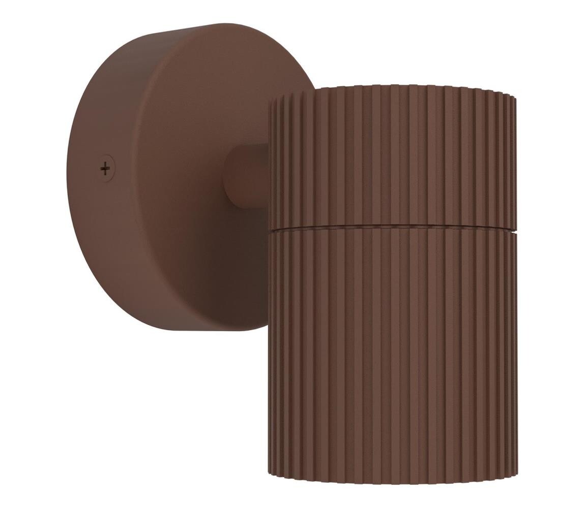 Eglo 902039 - Venkovní nástěnné svítidlo TOMELLOSO 1xGU10/28W/230V IP44 hnědá 902039
