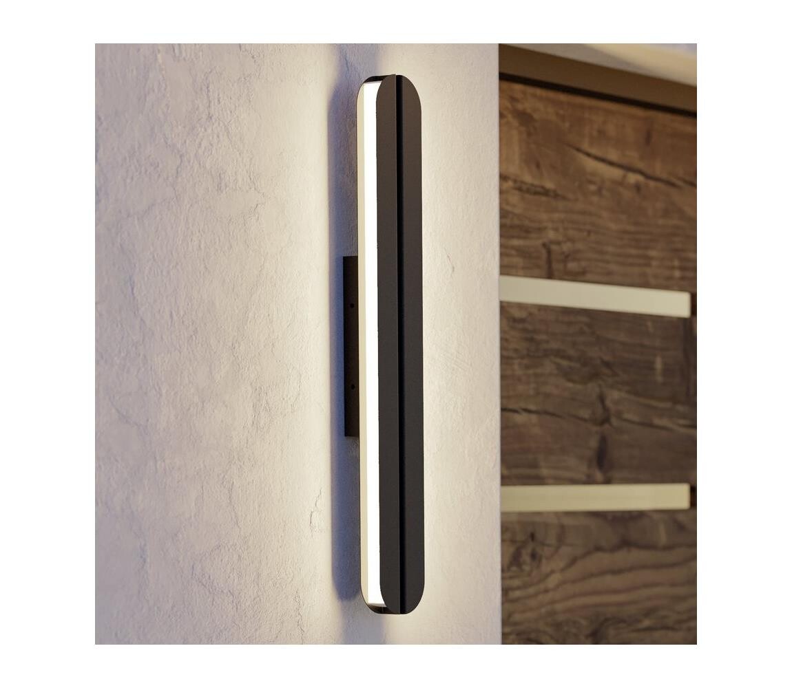 Eglo 902221 - LED Venkovní nástěnné svítidlo VASCELLA LED/10,5W/230V IP44 černá 902221