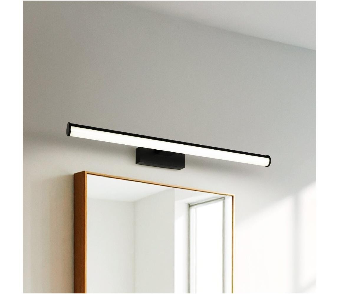 Eglo 901958 - LED Koup. osvětlení zrcadla VADUMI LED/11W/230V 60 cm IP44 černá 901958