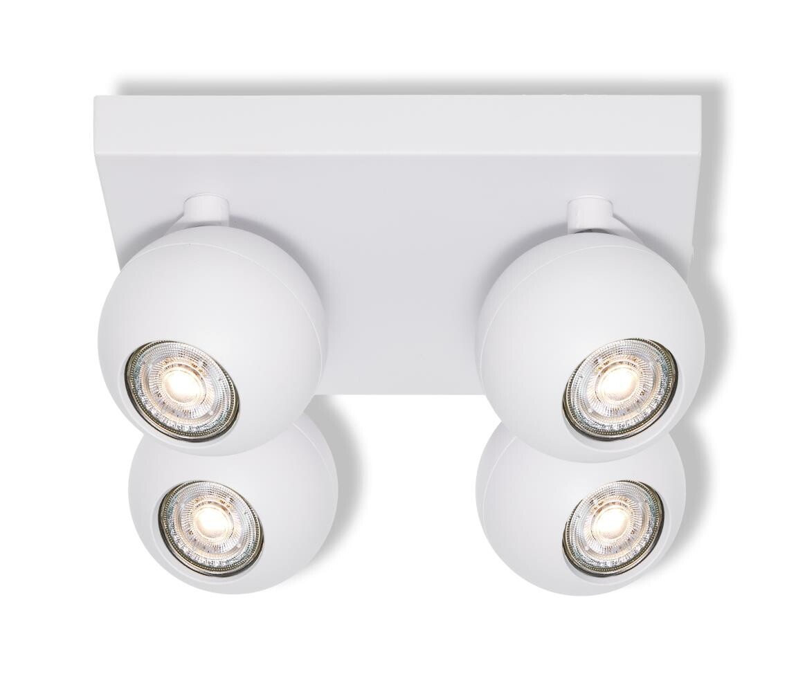 Osram - Bodové svítidlo SPOT SPHERAL 4xGU10/6W/230V bílá 4099854588624