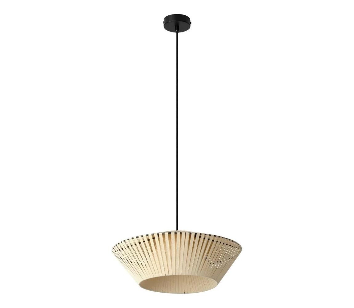 Osram - Lustr na lanku DECOR STRIPES 1xE27/10W/230V pr. 40,5 cm béžová 4058075847965