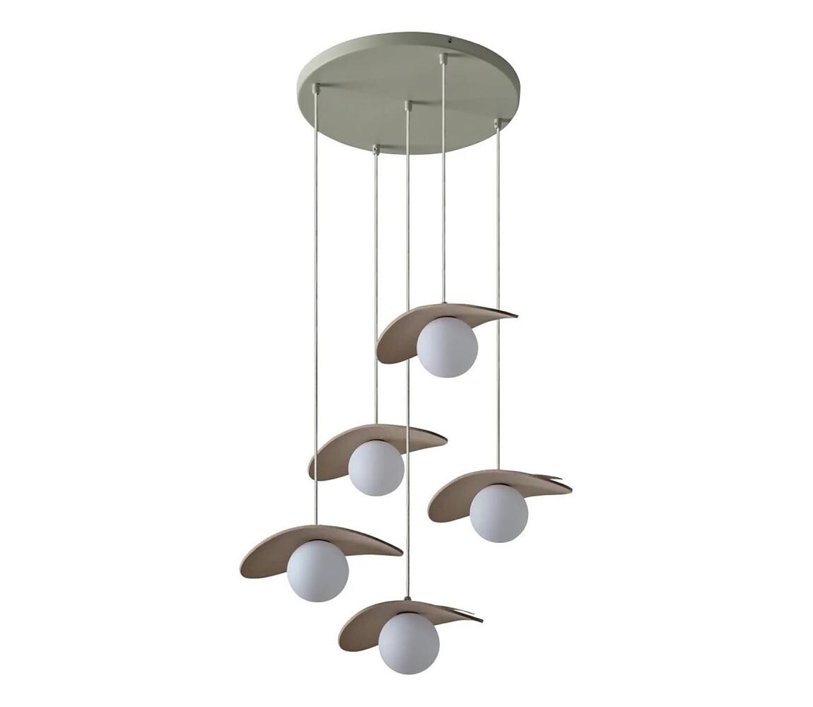 Osram - Lustr na lanku DECOR PEARL 5xG9/5W/230V béžová 4058075847729