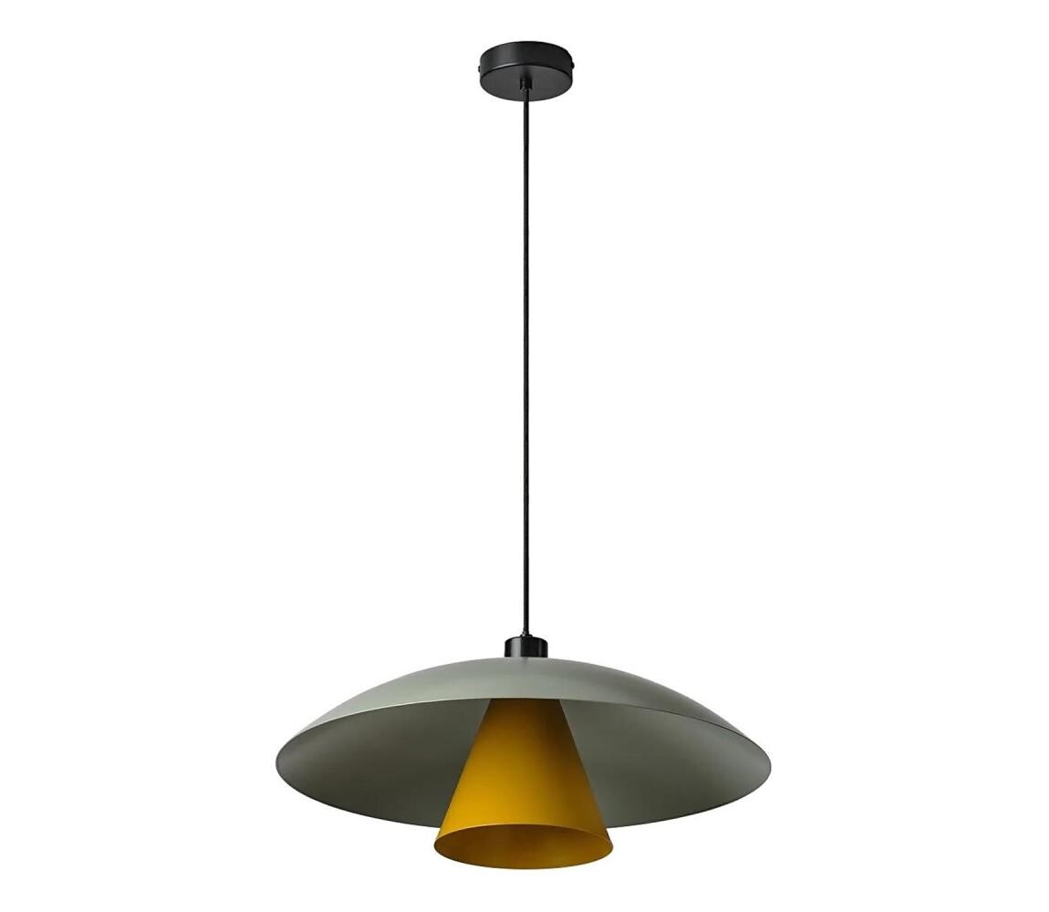 Osram - Lustr na lanku DECOR FLYING MUSHROOM 1xE27/25W/230V pr. 50 cm zelená 4058075846944