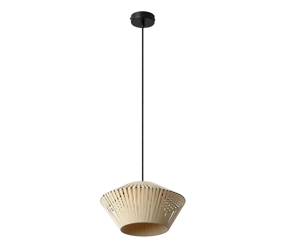 Osram - Lustr na lanku DECOR STRIPES 1xE27/10W/230V pr. 30,5 cm béžová 4058075847941