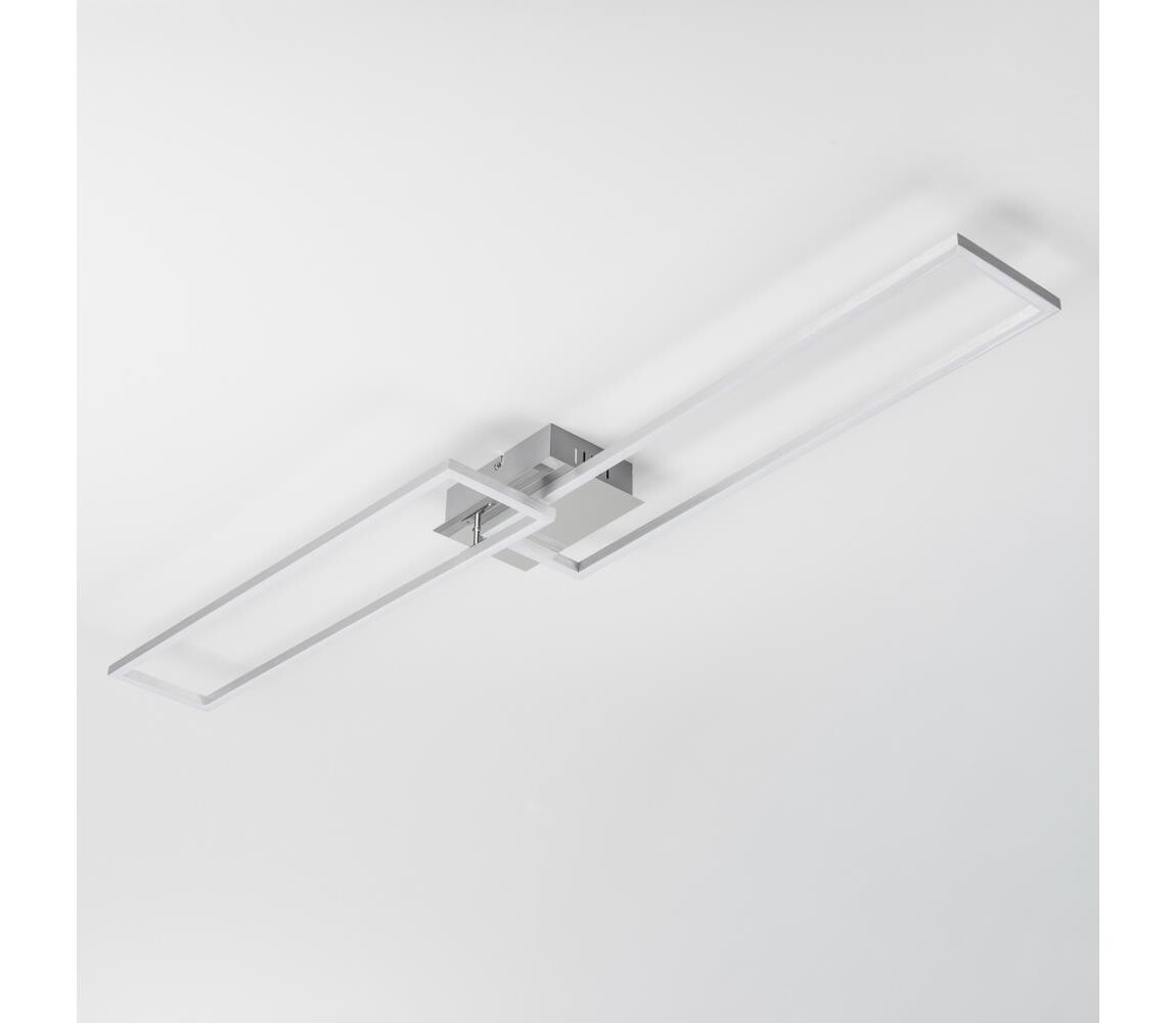 LED Stropní svítidlo LED/40W/230V matný chrom 9A21985