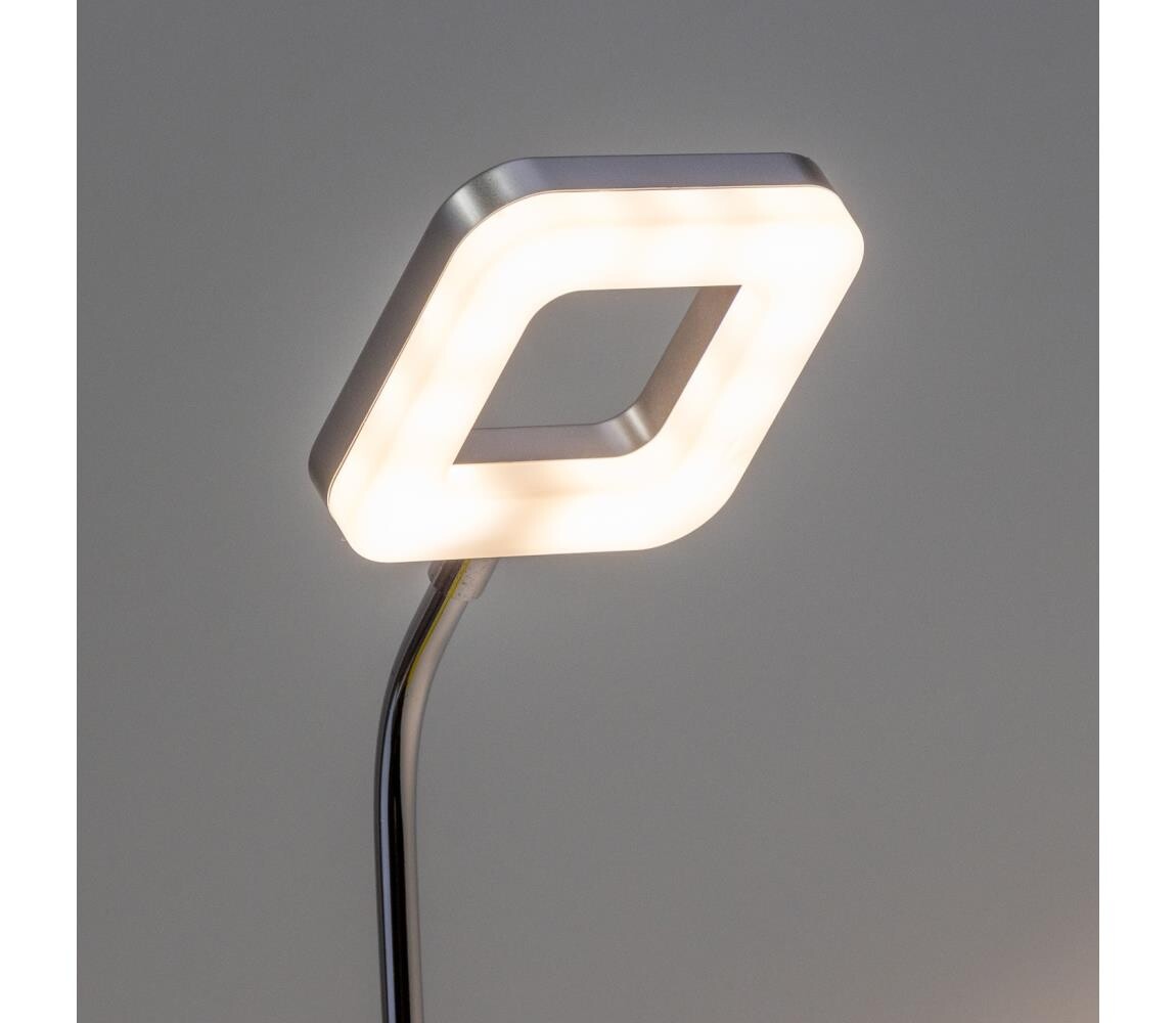 LED Nástěnná lampička do zásuvky LED/3,2W/230V matný chrom 9A21961