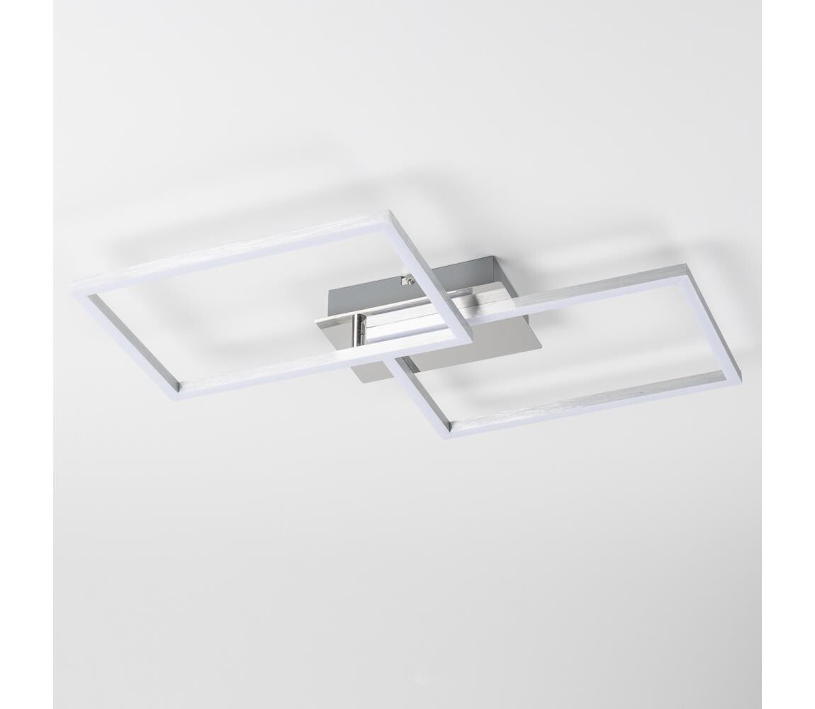 LED Stropní svítidlo LED/17W/230V matný chrom 9A22020