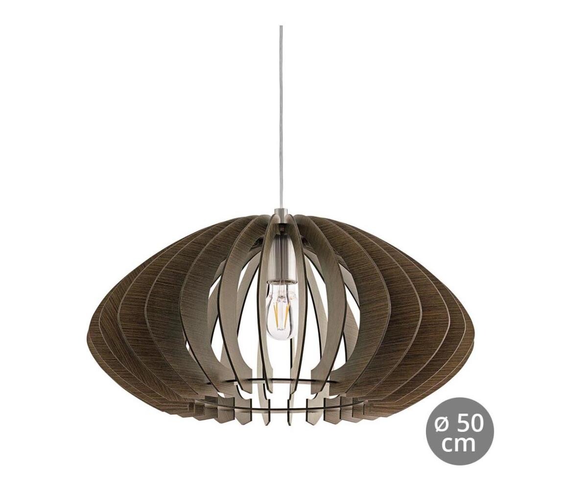 Eglo 95261 - Lustr COSSANO 2 1xE27/60W/230V 95261