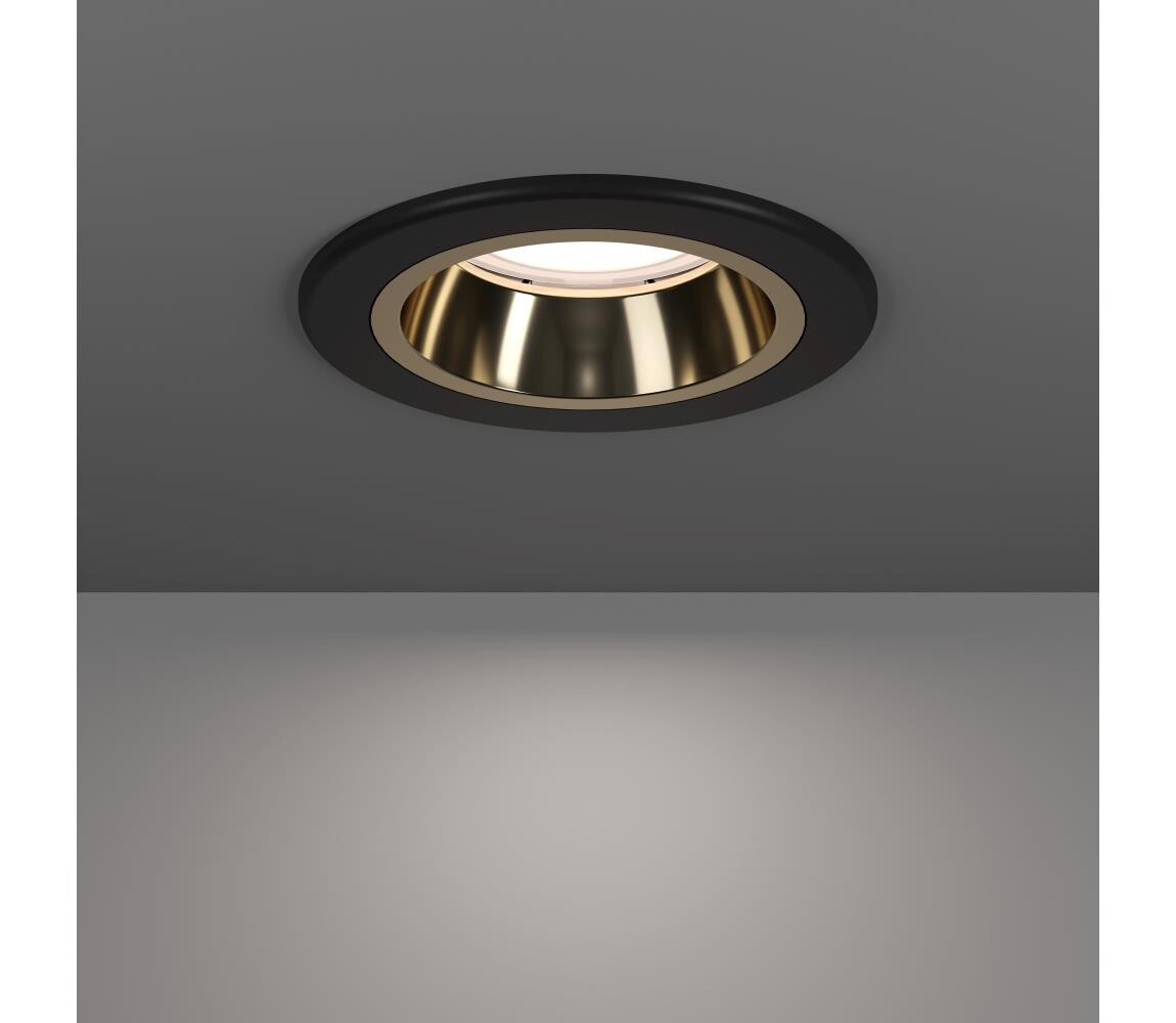 Eglo 902296 - LED Stm. koup. podh. svítidlo YEBRA LED/4,8W/230V IP44 černá 902296