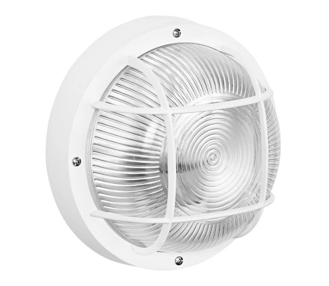 Osram - Venkovní nástěnné svítidlo BULKHEAD 1xE27/10W/230V pr. 19 cm IP54 bílá 4058075845602