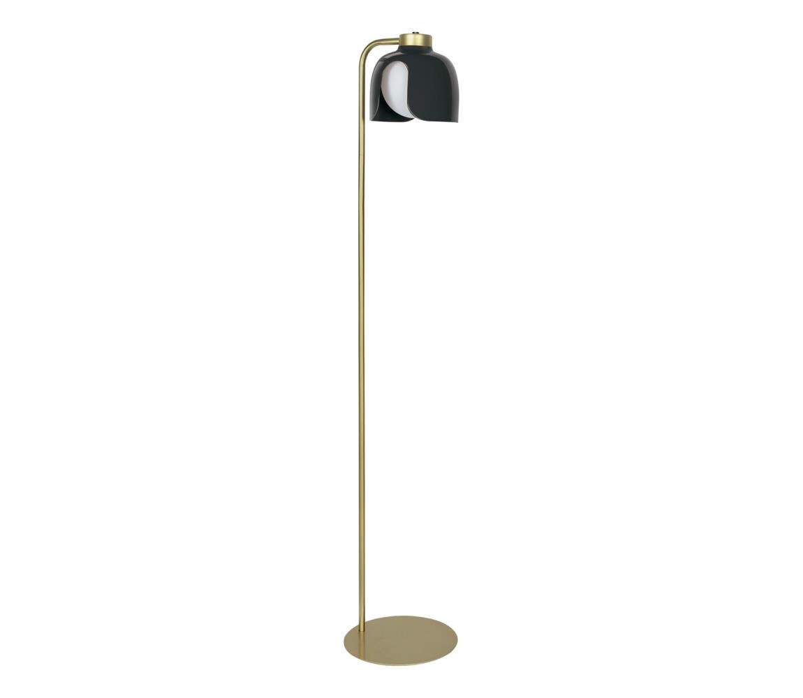 Osram - Stojací lampa DECOR COROLLE 1xE27/15W/230V černá/zlatá 4058075849181