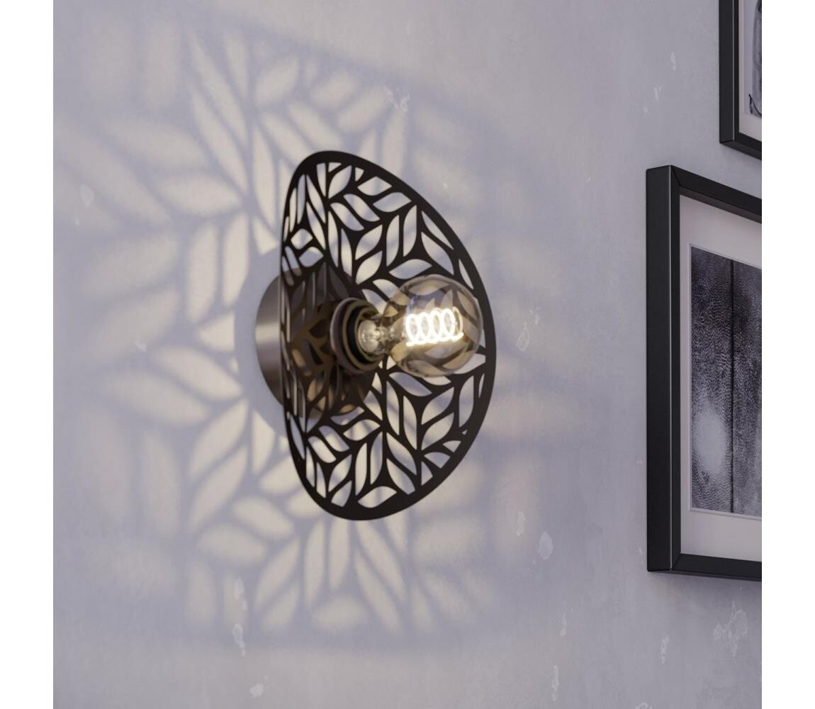 Eglo 44125 - Nástěnné svítidlo SWABY 1xE27/60W/230V bronzová 44125