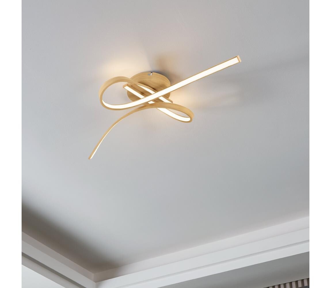 Eglo 901103 - LED Stropní svítidlo SELVINA LED/20,5W/230V hnědá 901103